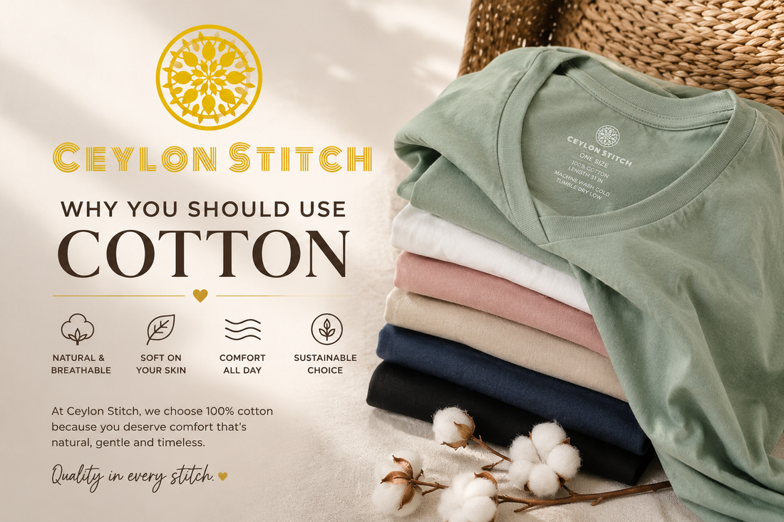 Why you should Choose 100% Cotton 💯